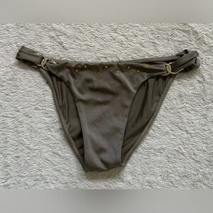 Sauvage California crystal bikini bottom